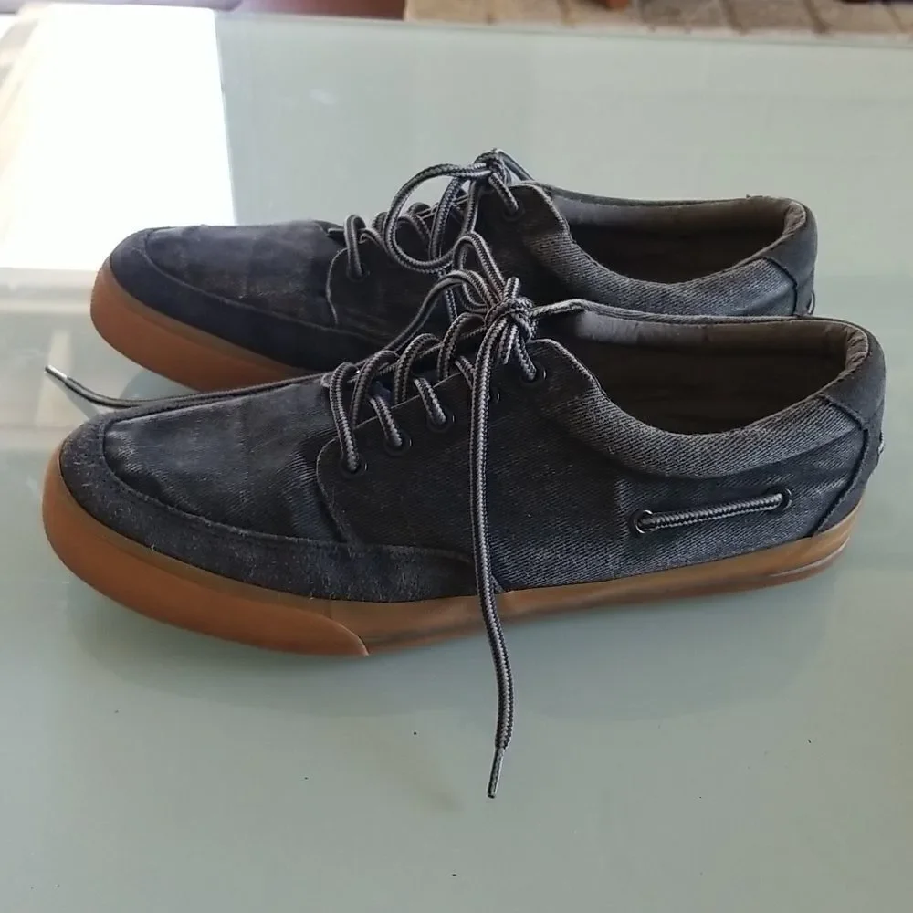 POLO Ralph‎ Lauren Distressed Denim Deck Shoes
